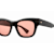 Garrett Leight Woz Black Cat Eye Frame / Sweetwater Lenses Sunglasses