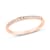 0.15ctw Diamond Band Ring in 14k Rose Gold