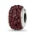 Sterling Silver Reflections Brown Full Preciosa Crystal Bead