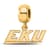 14K Yellow Gold Over Sterling Silver LogoArt Eastern Kentucky University
Extra Small Dangle Bead