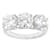 Lab-Grown Diamond Three-Stone Ring In 14K White Gold 5.00ctw