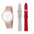 Michael Kors Women's Pyper White Dial, Rose Stainless Steel Watch