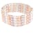 6-7mm Multicolor Cultured Freshwater Pearl Silver  Bracelet