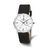 Men's Charles Hubert Stainless Steel White Dial Dress Watch