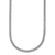 Rhodium Over Sterling Silver Polished 3.2mm Box 20 Inch Chain