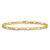 10k Yellow Gold 4mm Anchor Link Bracelet