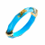 14K Yellow Gold Over Sterling Silver Thin Faceted Acrylic Bangle
Bracelet in Turquoise