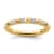 14K Yellow Gold Stackable Expressions Diamond Ring 0.128ctw