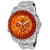Oceanaut Men's Aviador Pilot Orange Dial, Stainless Steel Watch