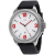 Oceanaut Men's Armada White Dial, Black Rubber Strap Watch