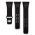 Gametime Las Vegas Raiders Debossed Silicone Apple Watch Band (38/40mm
M/L). Watch not included.
