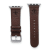 Gametime New Orleans Saints Leather Band fits Apple Watch (38/40mm M/L
Brown). Watch not included.