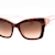 Kate Spade VALERIA Havana Pink Cat Eye Frames / Brown Lenses Sunglasses