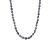 9-10mm Black Cultured Freshwater Pearl endless Necklace