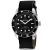 Seapro Men's Revival Black Dial, Black Leather Strap Watch