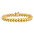 10k Yellow Gold 8mm San Marco Link 8 Inch Bracelet