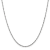 14K White Gold 1.7mm Singapore Chain Necklace