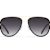 Quay All In Mini Black Aviator Frame / Smoke Lenses Sunglasses