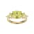 Green Cubic Zirconia 18k Yellow Gold Over Sterling Silver August
Birthstone Ring 4.79ctw