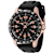Invicta Men's Pro Diver 45mm Black Dial Rose Accents Black Silicone
Strap Quartz Watch