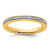 14K Yellow Gold Stackable Expressions Diamond Ring 0.096ctw