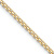 14k Yellow Gold 2.2mm Flat Bismark 24 Inch Chain