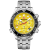 Seapro Men's Mondial Timer Yellow Dial, Stainless Steel Watch