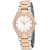 Oceanaut Women's Athena White Dial, Silver-tone/Rose Stainless Steel Watch