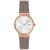 Skagen Women's Freja White Dial, Rose Stainless Steel Watch