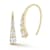 Rachel Zoe 14K Yellow Gold Over Sterling Silver Cubic Zirconia Graduated
Threader Earrings