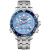 Seapro Men's Mondial Timer Blue Dial, Stainless Steel Watch