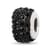 Sterling Silver Reflections Black Full Preciosa Crystal Bead