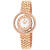 Christian Van Sant Women's Gracieuse White Dial, Rose Stainless Steel Watch