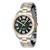 Invicta Specialty 36mm Green Dial Two-tone Stainless Steel Quartz Watch