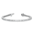 Rhodium Over 14K White Gold 5.00 ct. Near Colorless Moissanite 4 Prong
Tennis Bracelet