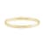 14K Yellow Gold Baby Bangle Bracelet with Snap Box Clasp, 5.5 Inches.