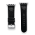 Gametime Jacksonville Jaguars Leather Band fits Apple Watch (42/44mm S/M
Black). Watch not included.