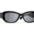 Chanel Black Frame "CC" Logo Black / Gray Polarized Lenses Sunglasses