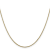 14k Yellow Gold 1.1mm Round Snake Chain 16 Inches
