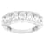 Polished Lab-Grown Diamond Band Ring 2.00ctw In Rhodium Over Sterling Silver