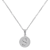 Initial S Charm Pendant Necklace In Silver-Tone