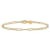 14K Yellow Gold Polished Fancy Link Bracelet