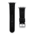 Gametime MLB Cincinnati Reds Black Leather Apple Watch Band (42/44mm
S/M). Watch not included.