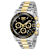 Invicta Speedway 39.5mm Black Dial Stainless Steel Band Quartz Watch