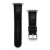 Gametime NHL Buffalo Sabres Black Leather Apple Watch Band (38/40mm
S/M). Watch not included.