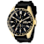 Invicta Aviator 45mm Black Dial Yellow Accents Black Silicone Strap
Quartz Watch