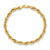 10k Yellow Gold 5.4mm Rope Link Bracelet