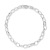 Sterling Silver 5mm Fancy Rolo Chain Bracelet