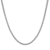 Men's 3.5mm Franco Box Chain Necklace In Stainless Steel 24 Inch