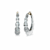 14K Yellow Gold Over Sterling Silver Acrylic and Hand Painted Enamel
Bamboo Illusion Hoops in Pixi
